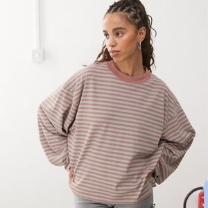 Lioness BLOOM LONG SLEEVE | MUTED PASTELS STRIPE C00